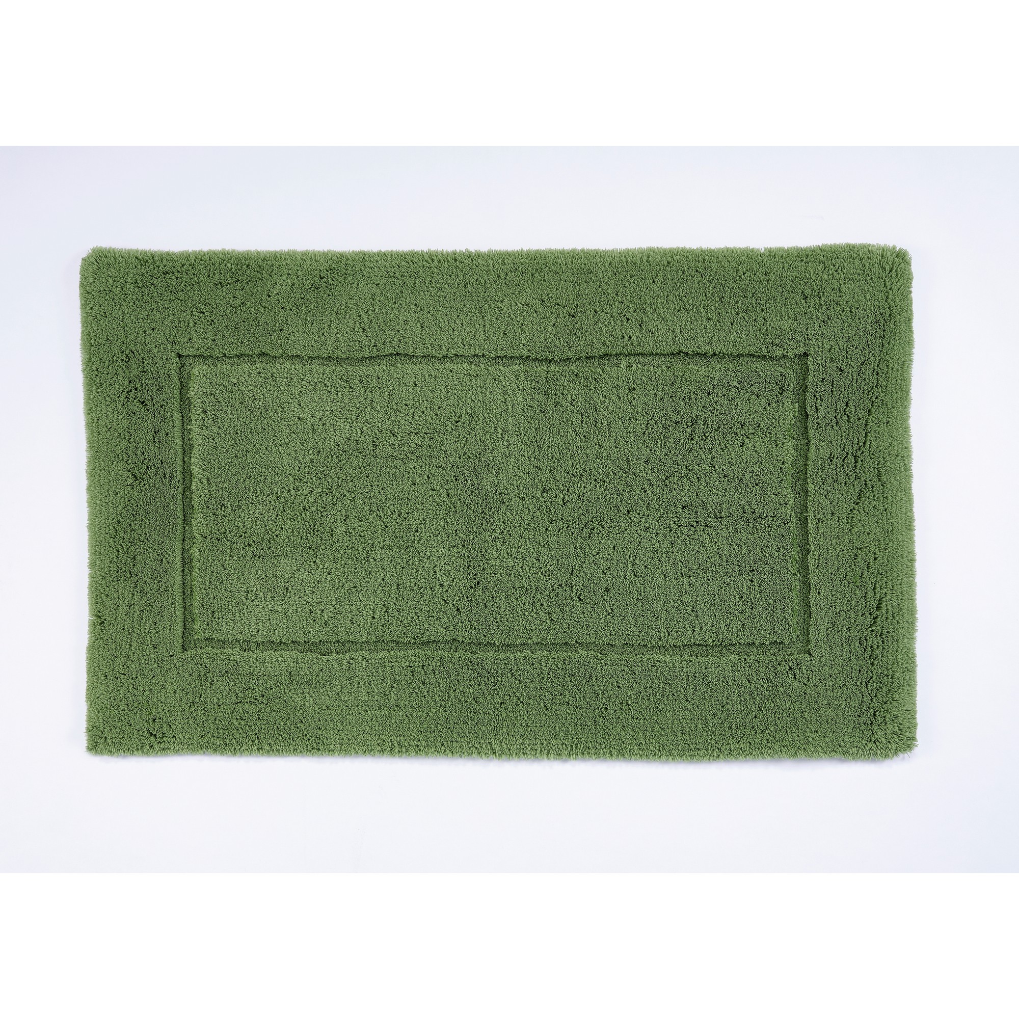 Luxury Must Bath Mat 205 By Abyss Habidecor In Forest Green